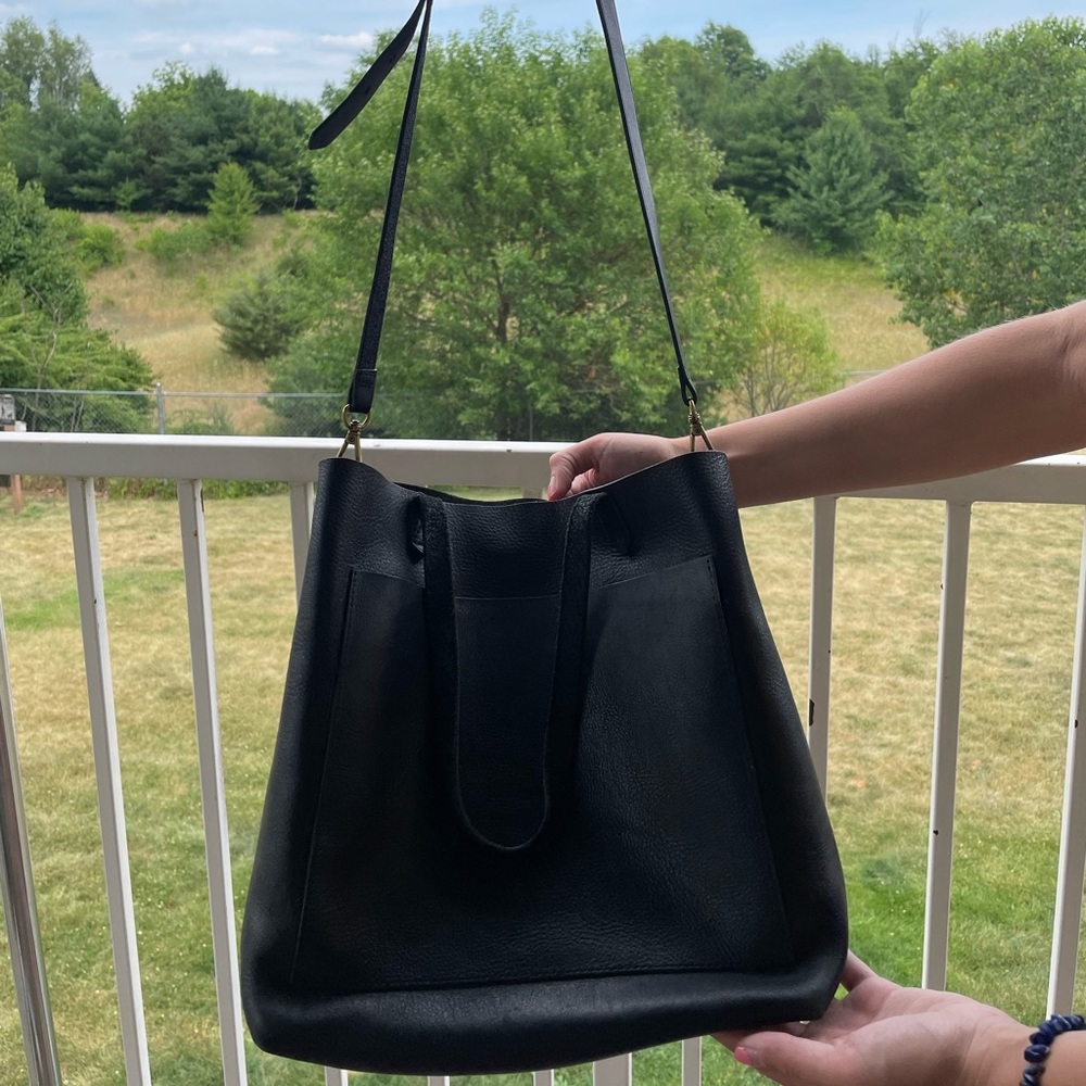 Black Madewell The Medium Transport Tote